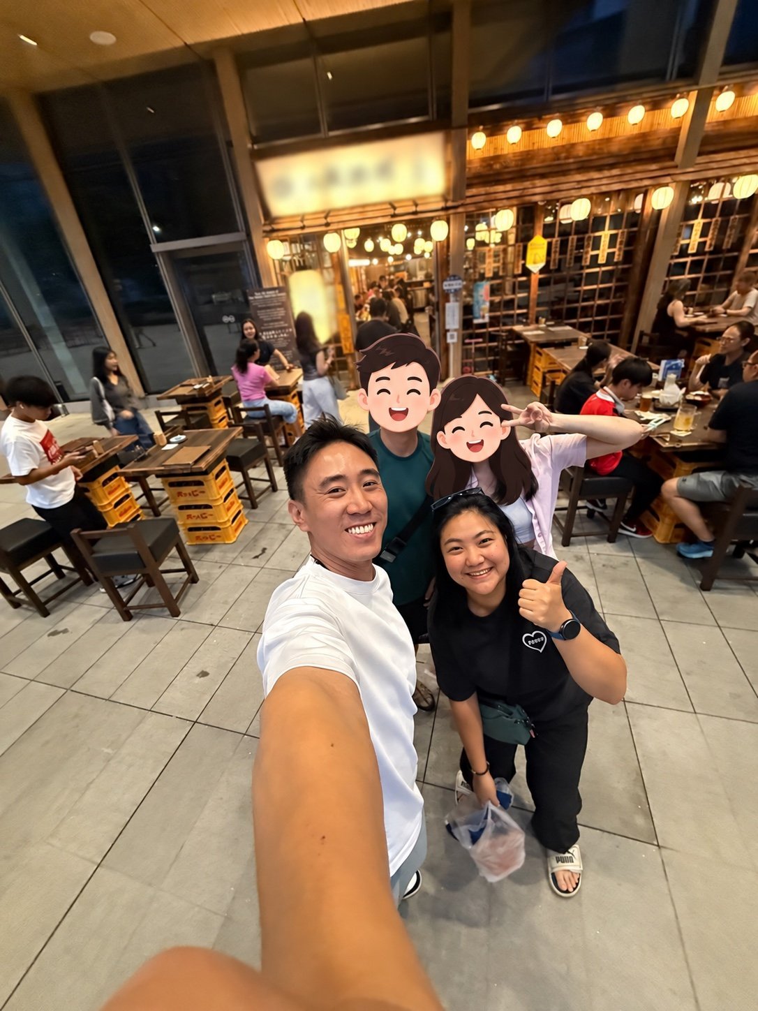 The Panorama client photo, edited for privacy and presentation